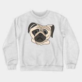 PUG Muzzle Crewneck Sweatshirt